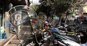 اینفوگرافیک| سهم زیاد موتورسیکلت‌ها در آلودگی هوای تهران