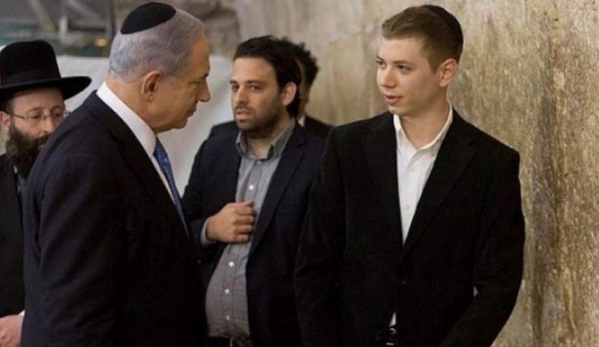 تصویری از یائیر نتانیاهو فرزند بنیامین نتانیاهو نخست وزیر رژیم صهیونیستی