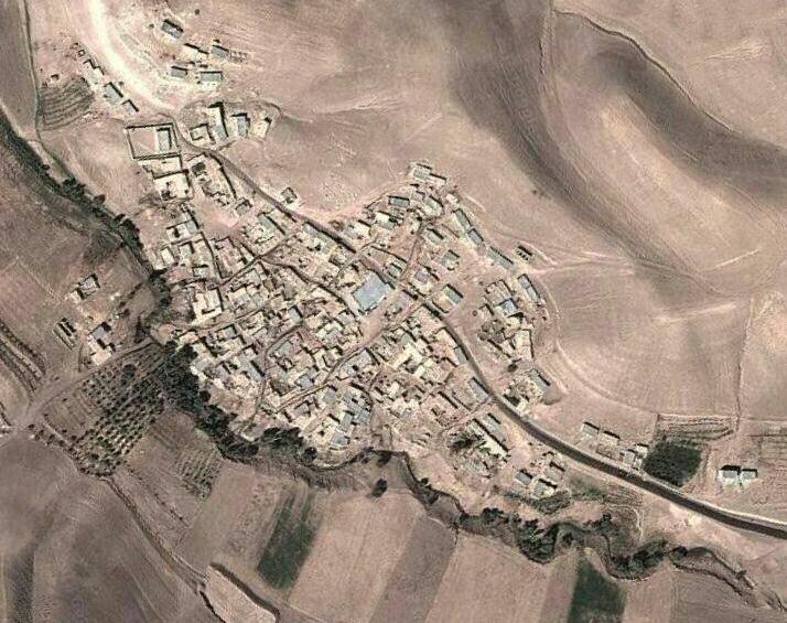 تصویر هوایی از ایران کوچک که پربازدید شد+عکس