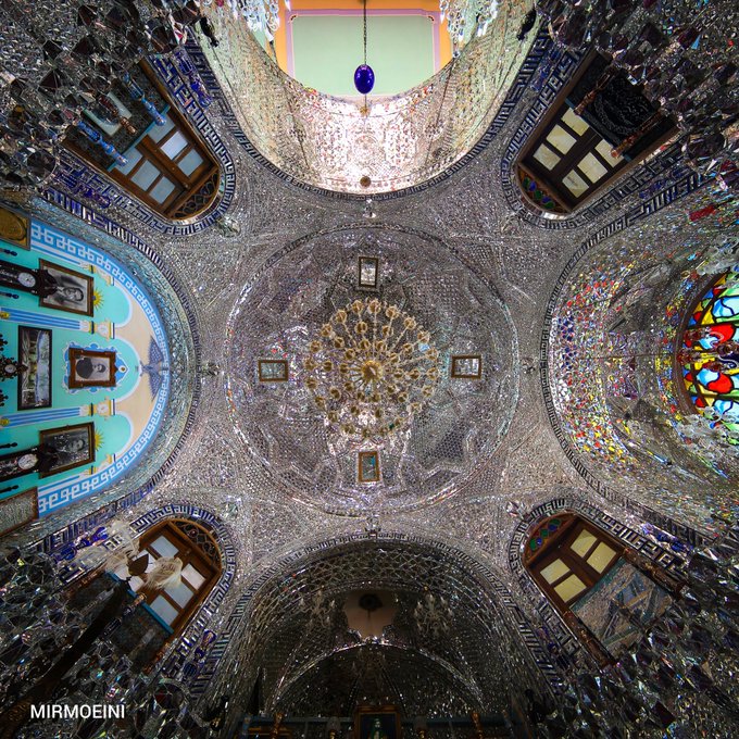 تصویر باشکوه از تکیه بیگلربیگی کرمانشاه+عکس