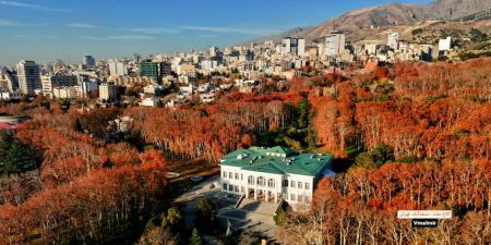 تصویر بی نظیر از مجموعه فرهنگی‌تاریخی سعدآباد+عکس