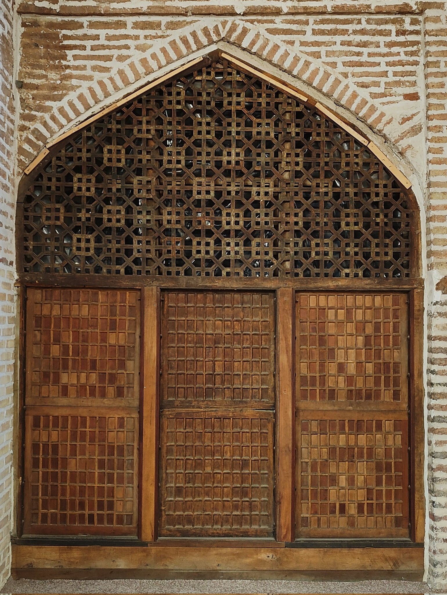  اصیل‌ترین ارسی قاجاری مسجدجامع قزوین+عکس