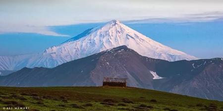 قابی زیبا از دماوند سفیدپوش+عکس
