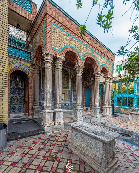 عمارتی کوچک و چشم‌نواز در تهران+عکس