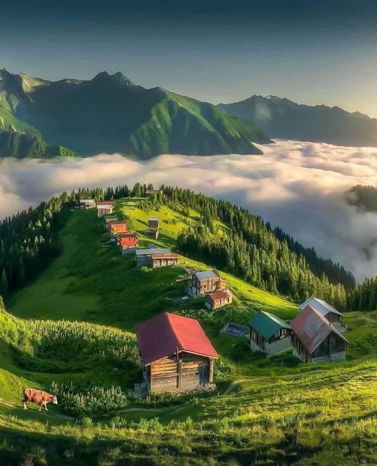 زندگی در ابرها در ماسال گیلان+عکس