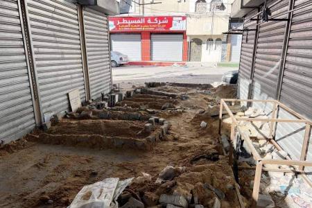 تصویر تکان دهنده از چیزی که مقابل مغازه‌های غزه می‌بینید+عکس