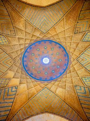 سرای زیبای سعدالسلطنه قزوین +عکس