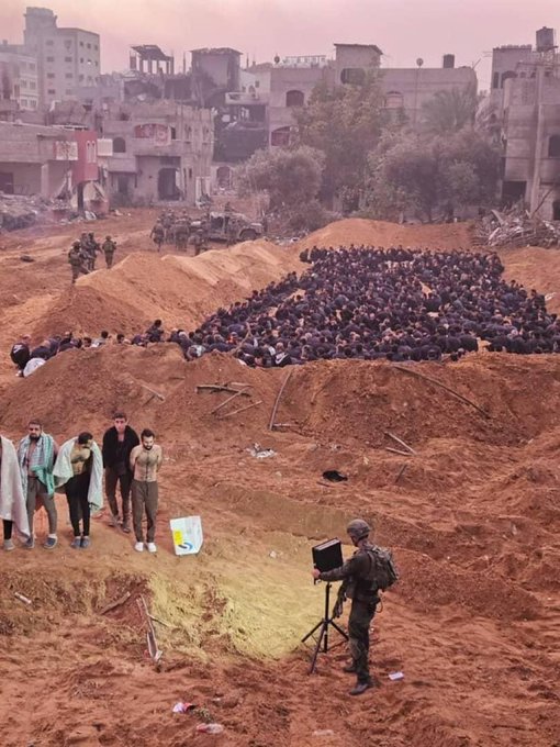 دستگیری ده‌ها غیرنظامی و مردم عادی در غزه+عکس