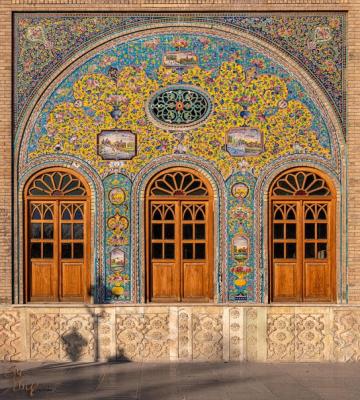 هزار نقش بر دیوارهای کاخ گلستان+عکس
