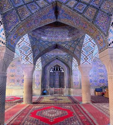 تصویری از زیباترین مسجد ایران+عکس