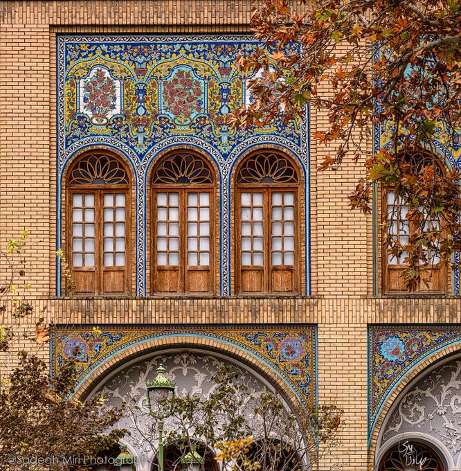 روز آخر پاییز در مجموعه جهانی کاخ گلستان تهران+عکس