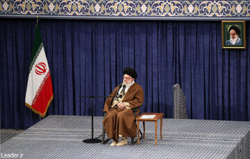 محسن هاشمی در جمع مهمانان رهبر انقلاب+عکس