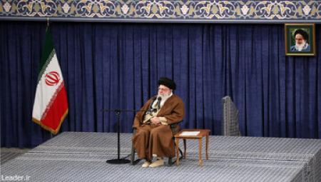 محسن هاشمی در جمع مهمانان رهبر انقلاب+عکس