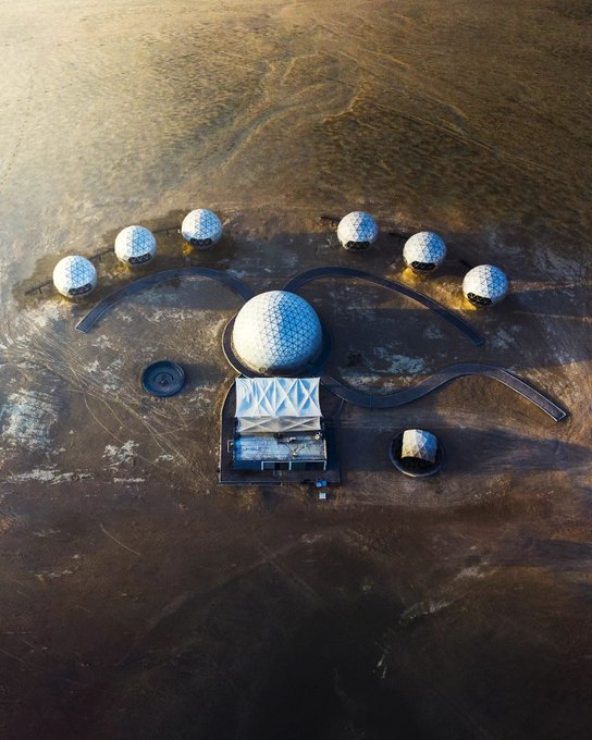 اقامتگاه فضایی جیزرو در جزیره قشم+عکس