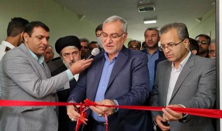 افتتاح بخش داخلی بیمارستان آیت الله مدنی بجستان با حضور وزیر بهداشت+ تصویر