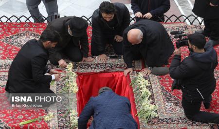 تصویری از محل دفن شهید رضی موسوی+عکس