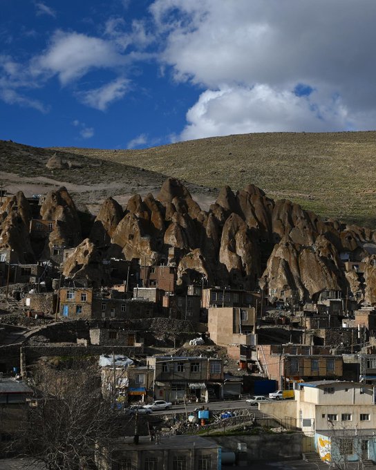 روستای کندوان آذربایجان شرقی اولین روستای جهانی گردشگری ایران+عکس