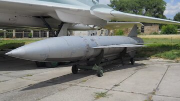 تصویری از یک موشک روسی که کابوس اوکراین شده