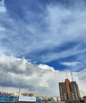تصویر باورنکردنی از آسمان تهران+عکس