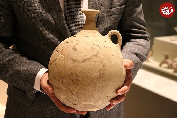 کشف قدیمی ترین «ایموجی» لبخند روی کوزه سفالی 3700 ساله+ تصاویر 