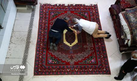 هنرنماییِ فرش ایرانی + عکس