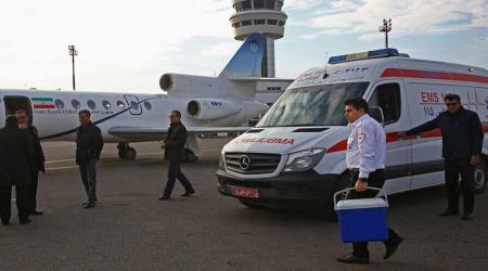 پرواز قلب فاطمه از کرمان به تهران+عکس