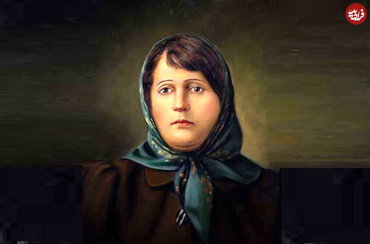 عکسی از پدر و مادر پروین اعتصامی در یک جشن تولد