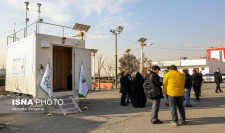 رونمایی از دومین ایستگاه سنجش کیفیت هوای منطقه ۲۲ تهران + عکس