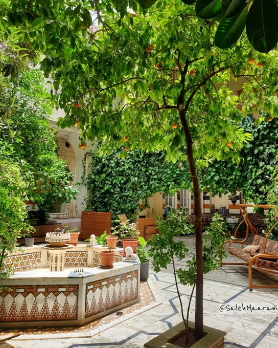 خانه زیبای شاعر فقید نزار قبانی در دمشق+عکس