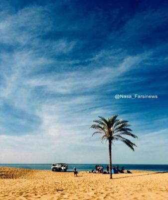 تصویری از چابهار زیبا و آفتابی+عکس