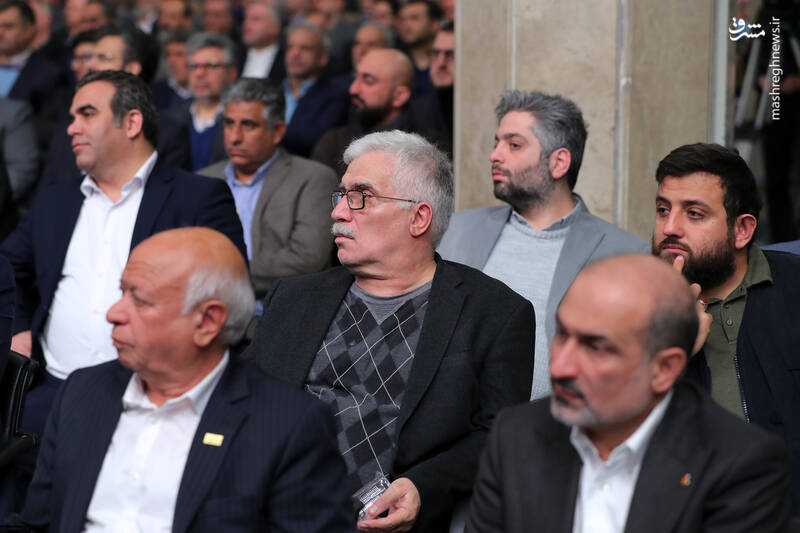 داور برنامه میدون در دیدار امروز با رهبر انقلاب + عکس