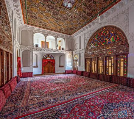 خانه‌ باشکوه امینی‌ها در قزوین+عکس