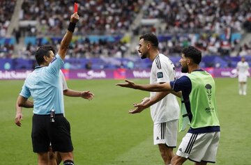  دیوار نوشته‌ عراقی‌ها درباره علیرضا فغانی! + تصویر