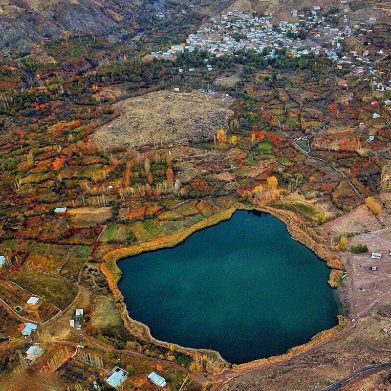 این دریاچه در ایرند نیست، ایران خودمان است+عکس