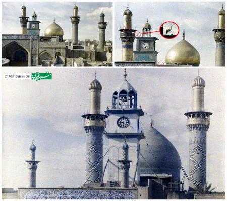ماجرای عکس قدیمی و نکته دار حرم امام حسین (ع)+عکس