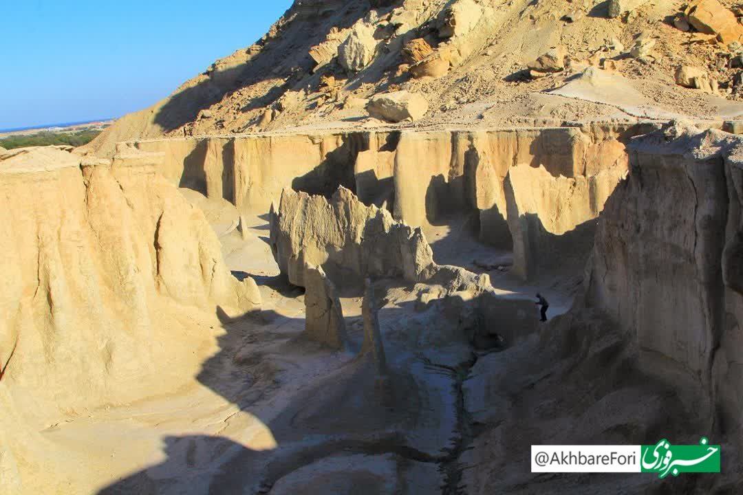 تصاویر دیدنی از دره ستاره در جزیره قشم+عکس