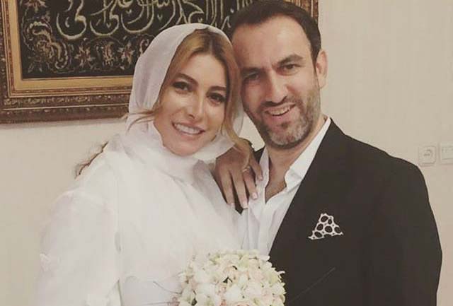 فریبا نادری در لباس عروس + عکس