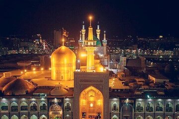عکسی قدیمی از حرم امام رضا(ع) در دوره فتحعلی شاه قاجار