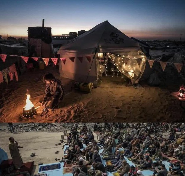 دو تصویر متفاوت از غزه که حرف‌های زیادی برای گفتن دارد+عکس
