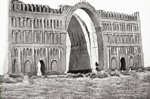 قدیمی‌ترین تصویر عکاسی شده از ایوان مداین+عکس