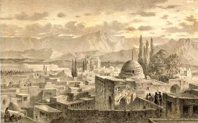 تصویر قدیمی از تبریز در ۱۷۰ سال پیش+عکس