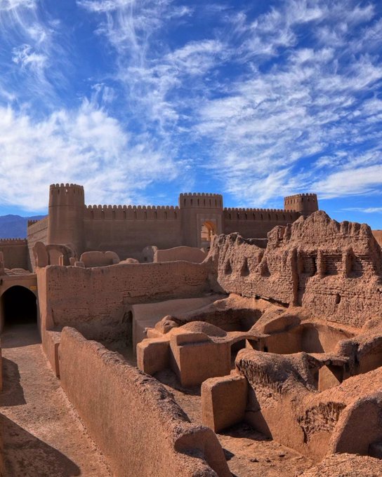 تصویری از دومین ارگ بزرگ ایران پس از ارگ بم+عکس