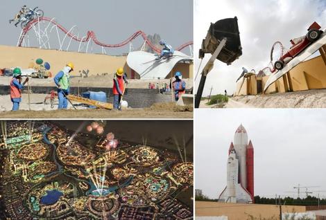 تصاویری از «دبی لند»؛ پروژه ۵۰ میلیارد پوندی که ۲۱ سال در حال ساخت در امارات است 