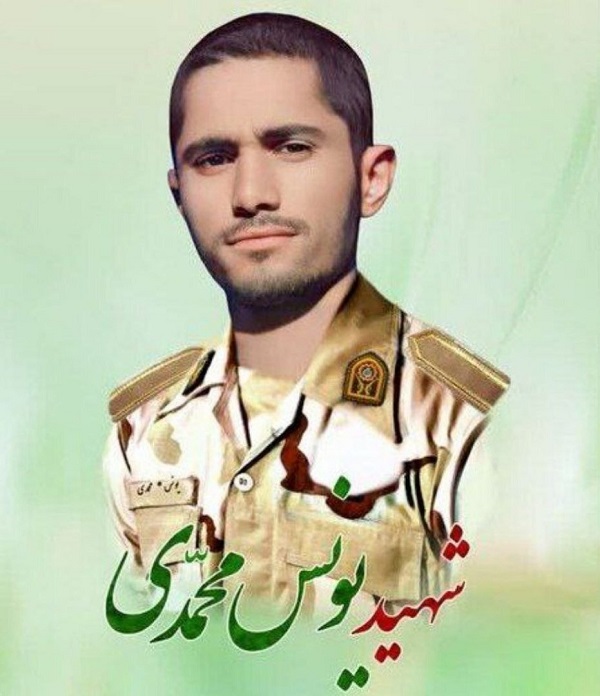 عکسی از سربازی که امروز در کرمان به شهادت رسید