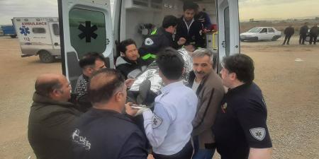  صحنه وحشتناک تصادف اتوبوس در تهران +عکس