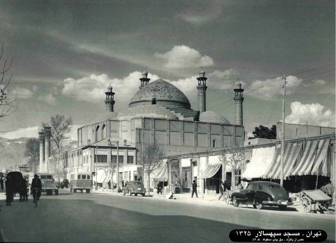 مسجدی که در زمان قاجار در تهران ساخته شد +عکس
