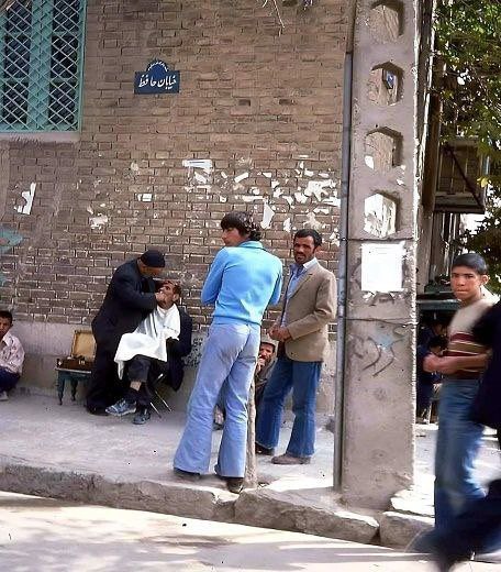 عکس قدیمی از خیابان حافظ در تهران + عکس
