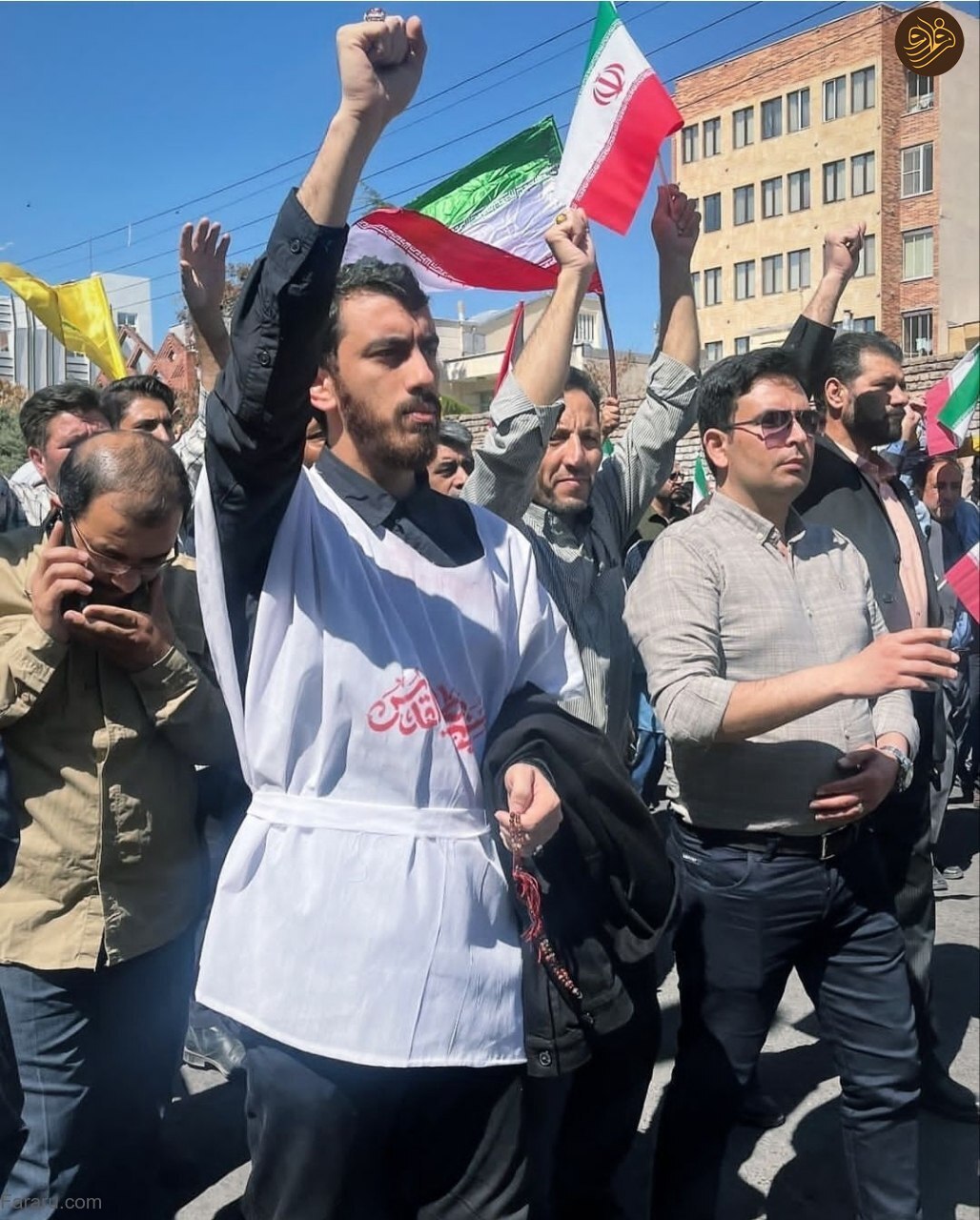  مداح مشهور ایرانی امروز کفن پوشید+عکس
