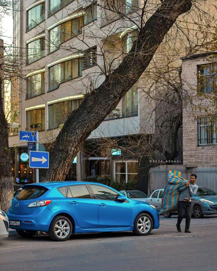 تصویر معنادار از خیابان‌های تهران+عکس
