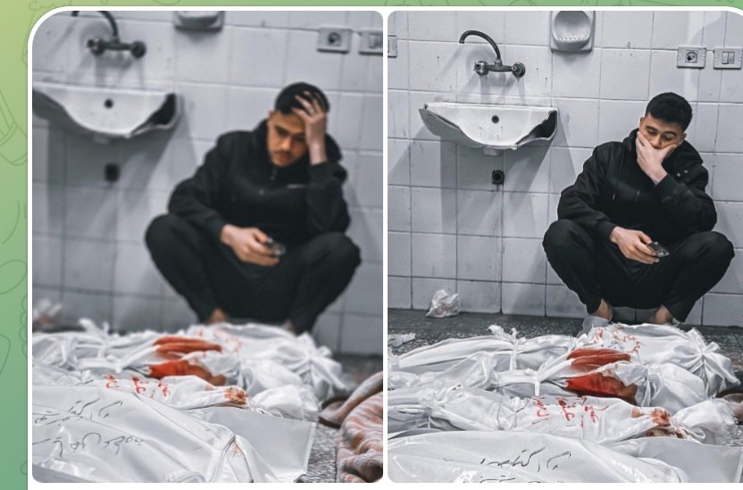 روز عید فطر در غزه این شکلی است+عکس